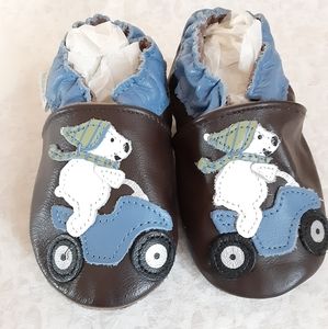 Boys Robeez Softsole Shoe Slipper Polar Bear